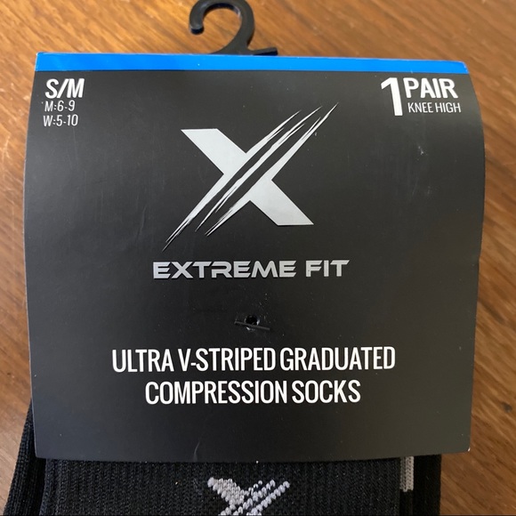 Gray Extreme Fit Compression Socks - Picture 2 of 7